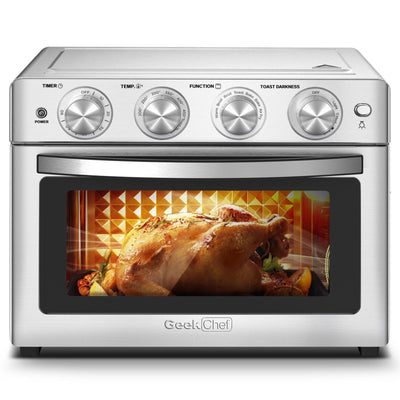Geek Chef Air Fryer 6 Slice Air Fryer Fry Oil-Free Extra Large Toaster